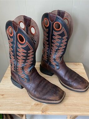 Ariat Men's Sidepass Western Boots size 9